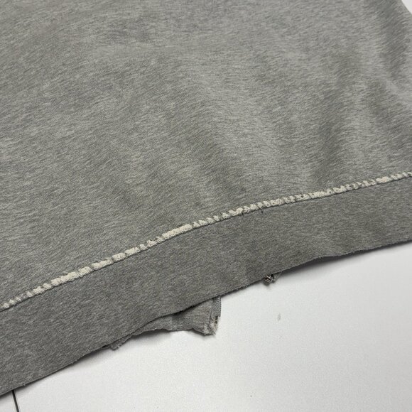 Vintage Anchor Blue Hoodie Sweatshirt Mens L Gray Y2K Surf Streetwear - Picture 14 of 16